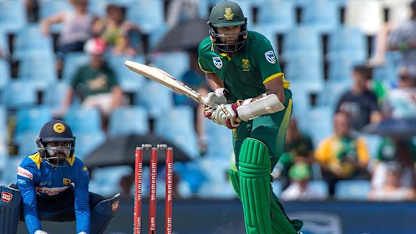 Hashim Amla also scored a century, duplicating his efforts at the same ground against Australia