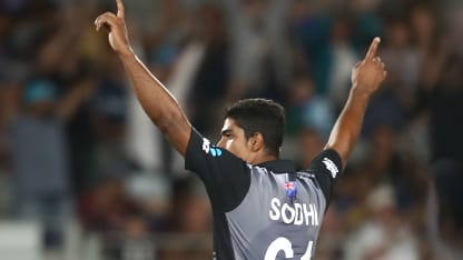 Ish Sodhi breaks into top five among T20I bowlers