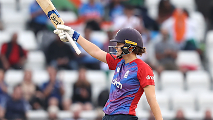 Natalie Sciver starred in the first T20I against India