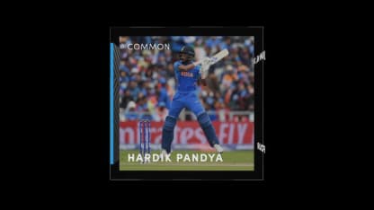 ICC Crictos by FanCraze: Pandya's bludgeoning cover drive