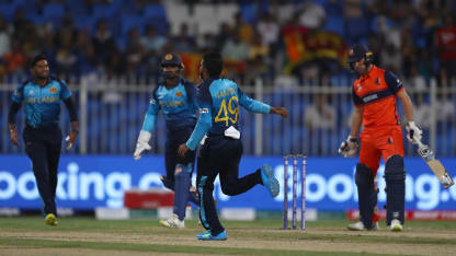 Hasaranga strikes twice in first over