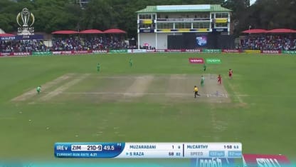 HIGHLIGHTS: Zimbabwe thrash Ireland to go top of the Super Six