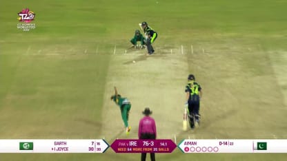 PAK v IRE: Ireland innings highlights