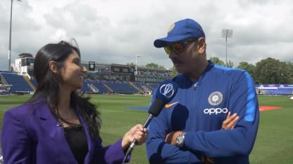 Zainab Abbas in a freewheeling chat with birthday boy Ravi Shastri