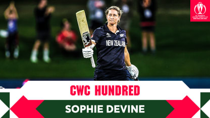 Highlights: Sophie Devine's brilliant ton in CWC22 opener