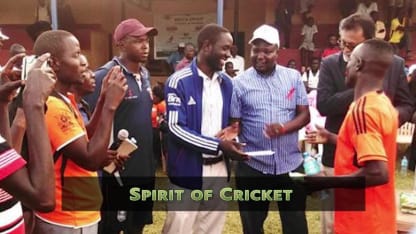 Spirit of Cricket award - Uganda Cricket Association