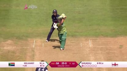 #WWC17 South Africa breach the 50-run mark