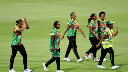 Vanuatu victory highlights thrilling opening day at Women's T20 World Cup Qualifier