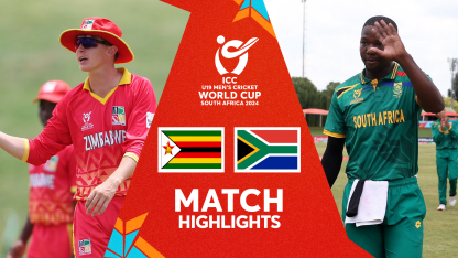 Zimbabwe v South Africa | Match Highlights | U19 CWC 2024