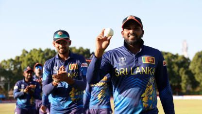 Sublime Hasaranga rips through UAE for Sri Lanka | CWC23 Qualifier