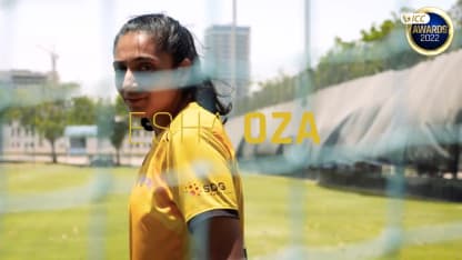 Esha Oza | ICC Women's Associate Cricketer of the Year 2022