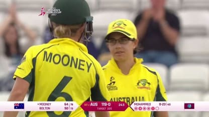 CENTURY: Nicole Bolton brings up her century for Australia