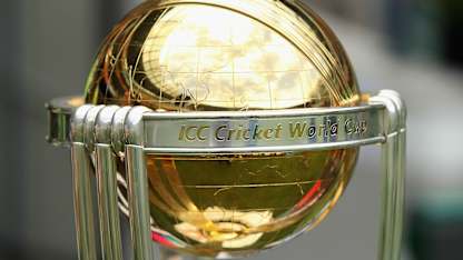 ICC Cricket World Cup trophy