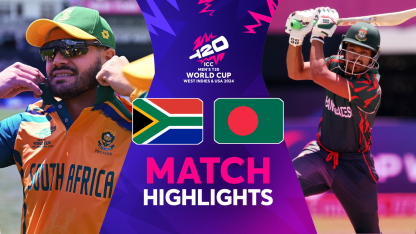 South Africa make it three out of three in New York | Match Highlights | SA v BAN | T20WC 2024