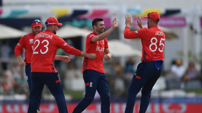 Mark Wood hits Oman with double-wicket over | #ENGvOMA | T20WC 2024