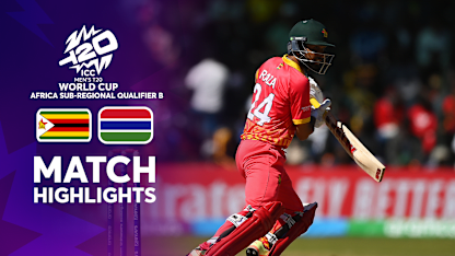 Zimbabwe hit T20I record 344 against Gambia | Match Highlights | Men's T20WC Sub-Regional Africa Qualifier B