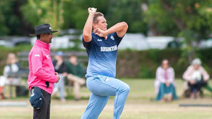 Argentina seamer joins exclusive club with rare T20I double hat-trick