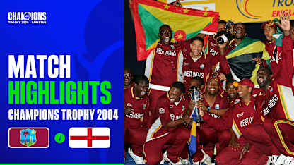 West Indies v England | Match Highlights | 2004 Champions Trophy Final