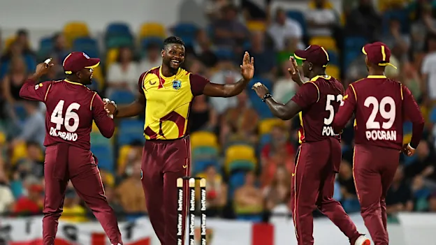 West Indies v England fourth T20I