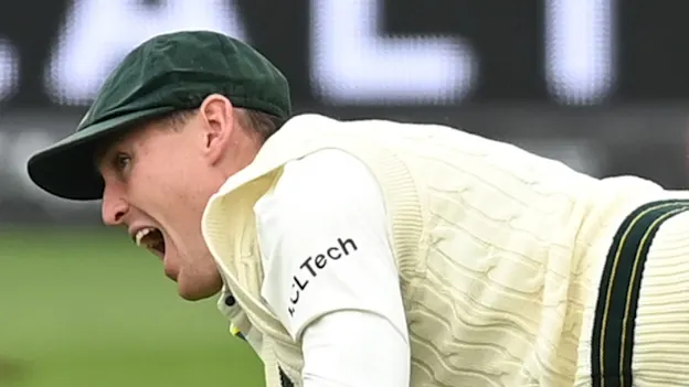 Logo of Marnus Labuschagne takes a worldie of a catch | Sobha POTT | WTC25 Final