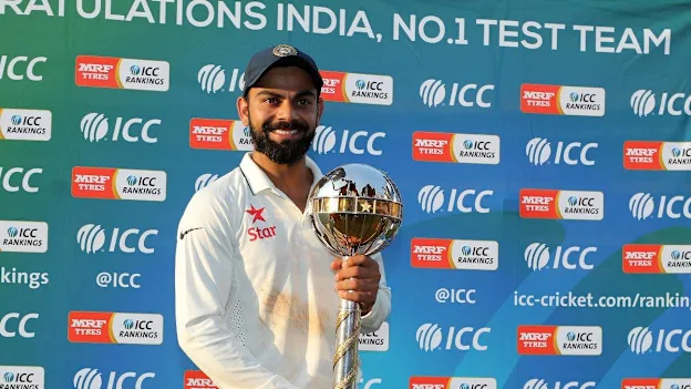Virat Kohli Mace