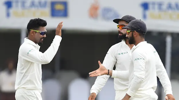 India chipped away to end Sri Lanka’s innings at 291 for 9 shortly after lunch.