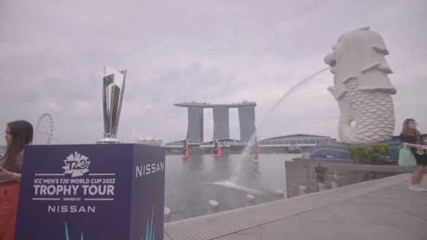 ICC Men's T20 World Cup Trophy Tour in Singapore
