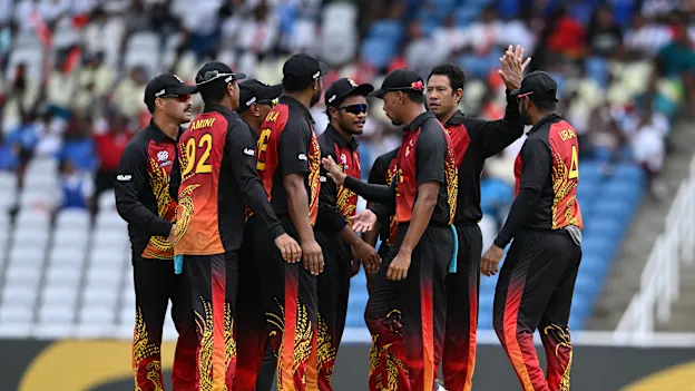 PNG in action at ICC Men's T20 World Cup 2024