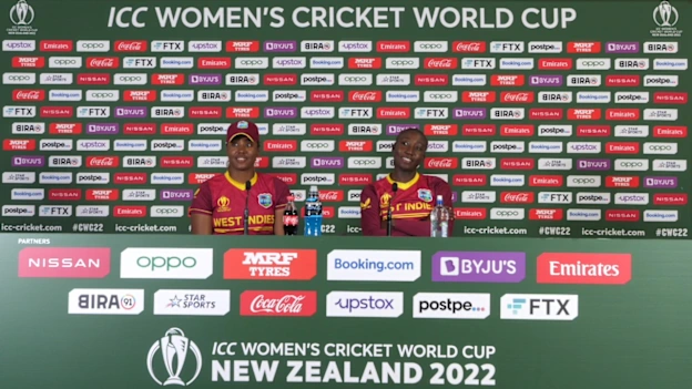 Post-Match-West-Indies-Stafanie-Taylor-Hayley-Mathews-30-03-2022_Moment