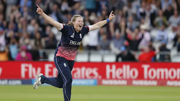 Anya Shrubsole was the star of the final taking six wickets for 46 runs to derail the Indian chase
