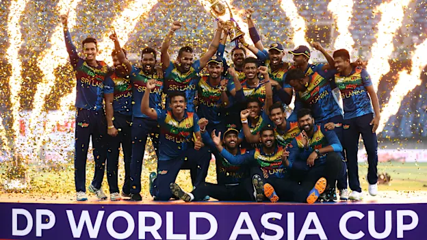 Sri Lanka Asia Cup champions