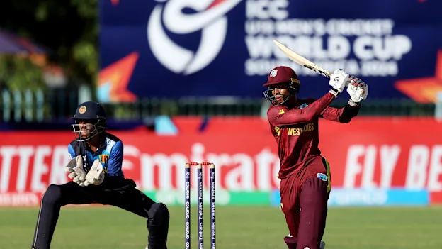 Jewel Andrew of West Indies U19
