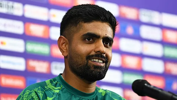 Babar Azam of Pakistan