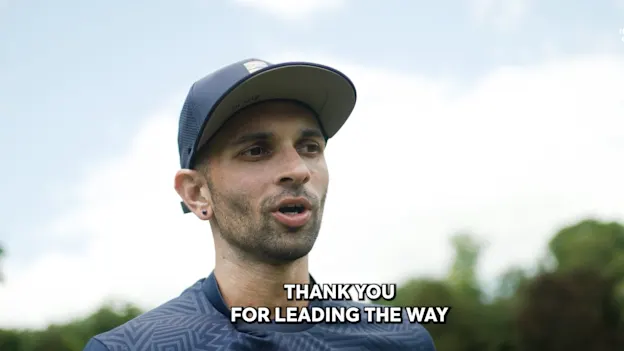 Logo of Keshav Maharaj and Nathan Lyon's mutual admiration | WTC25 Final
