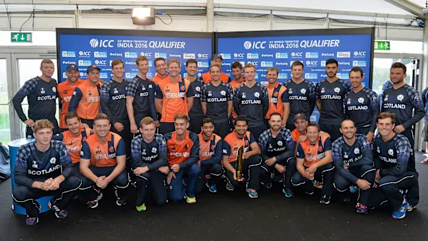 69738 Scotland v Netherlands - ICC World Twenty20 Qualifier 2015 Final