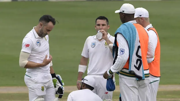 Faf du Plessis injury