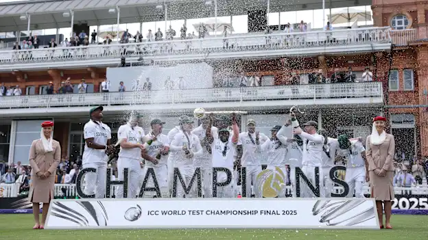 Logo of Proteas celebrate World Test Championship triumph at Lord's | WTC25 Final