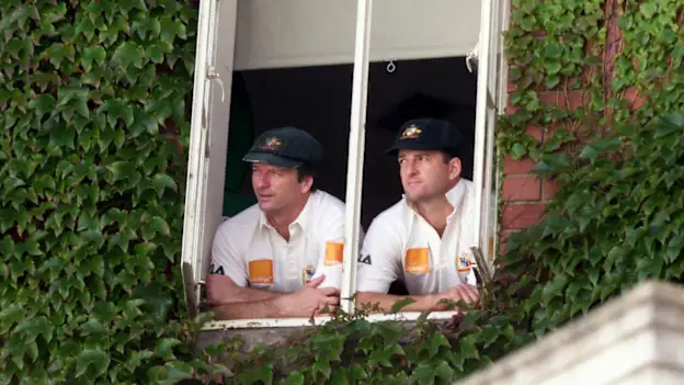 Steve Waugh and Mark Waugh