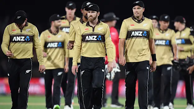 Kane Williamson and his New Zealand team