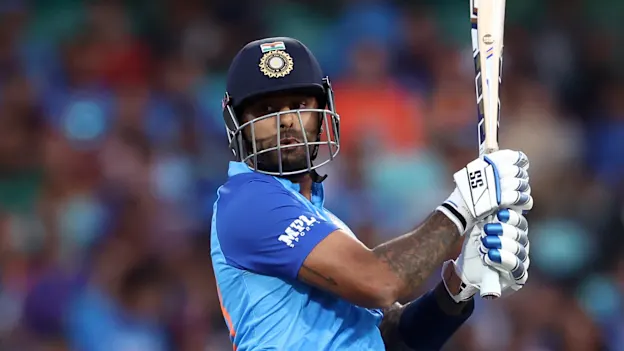 Suryakumar Yadav of India bats during the ICC Men's T20 World Cup match between India and Netherlands 1920x1080