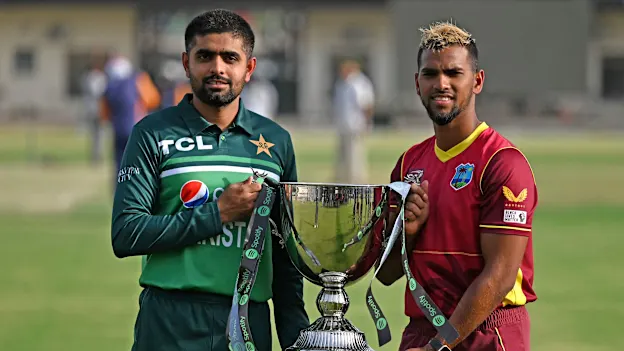 Pakistan v West Indies - trophy