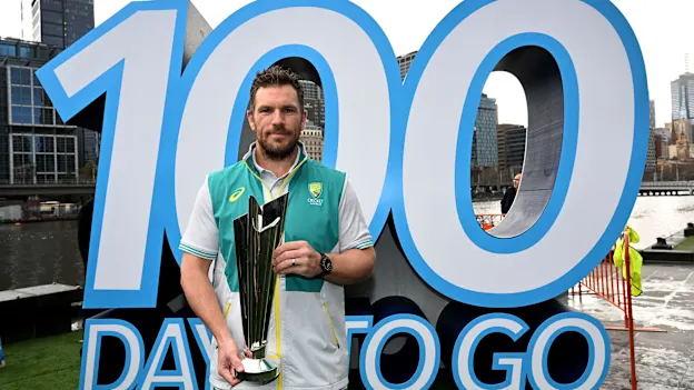 Aaron Finch 100 days to go