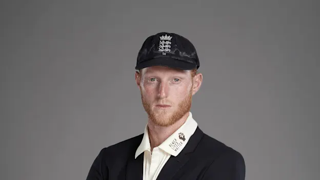 Ben Stokes poses in the England captain's blazer