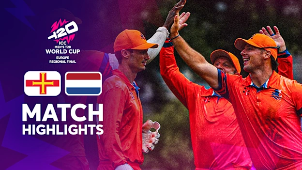 Guernsey v Netherlands | Match Highlights | Europe Regional Final | ICC Men’s T20 World Cup 2026