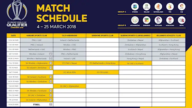 Match Schedule