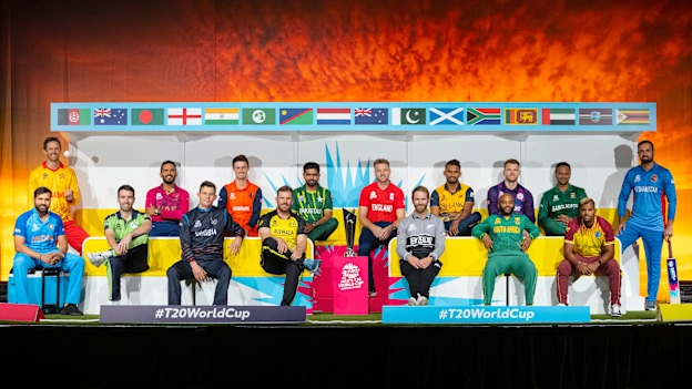 ICC Men's T20 World Cup 2022 - All the Captains