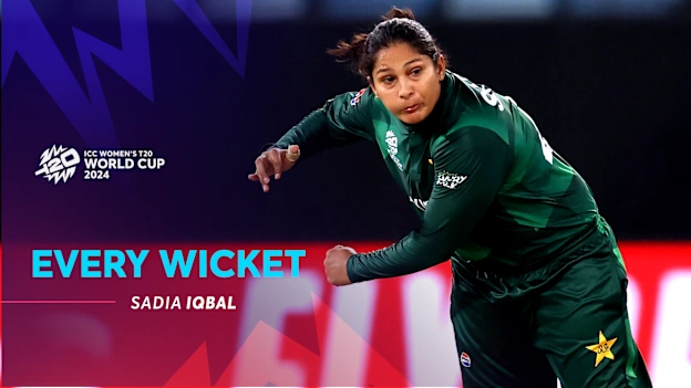 Every Sadia Iqbal wicket | WT20WC 2024