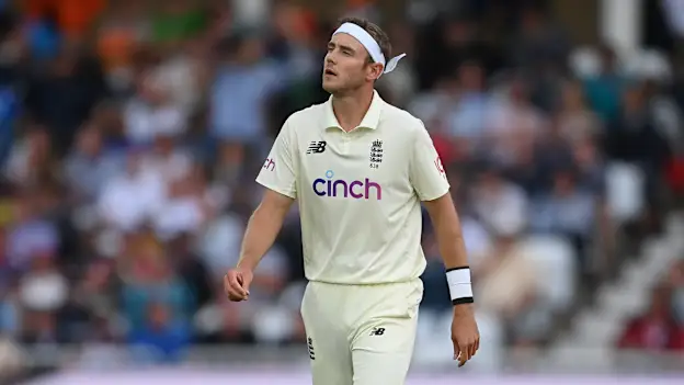 Broad has been ruled out of the series