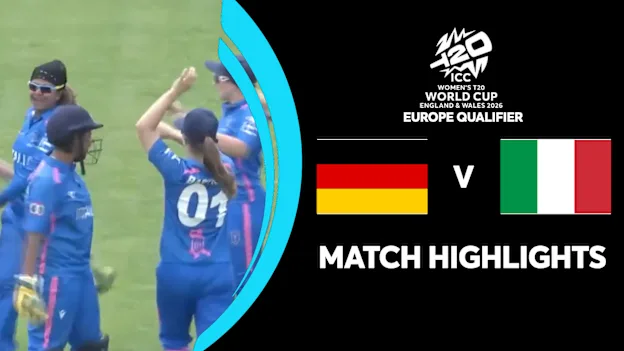 Germany v Italy | Match Highlights | ICC Women's T20 World Cup 2026 Europe Qualifier Division 2