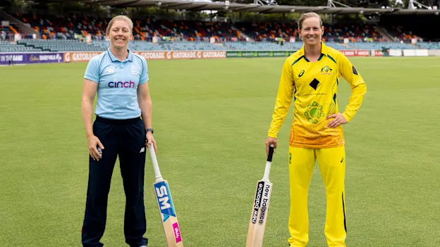 Heather Knight and Meg Lanning
